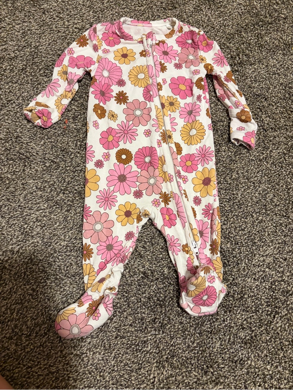 Angel Dear Floral Footie